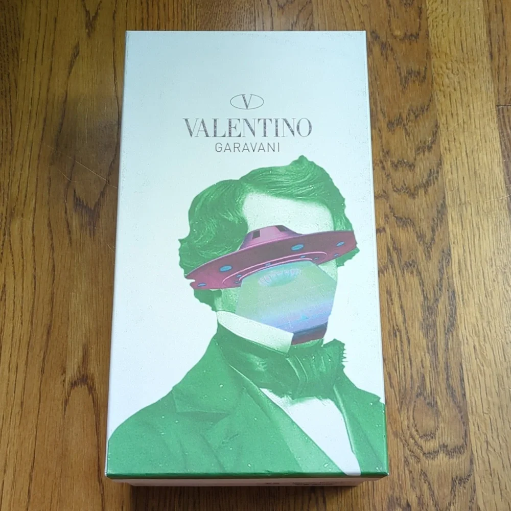 NIB Valentino Black Skull Pool Slide Undercover Jun Takahashi Collab Men's EU 45